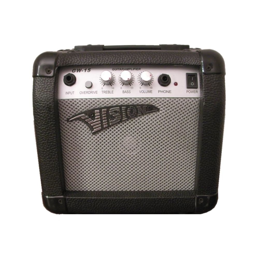 Vision - AMPLI Guitare électrique 15W avec Disto - Amplis guitares
