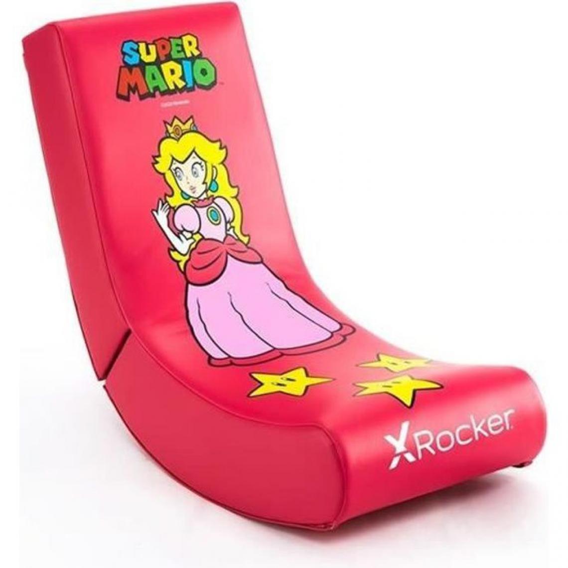X-Rocker - Siege Gaming Sol - X ROCKER - Super Mario Bros : Peach All-Star - Chaise gamer