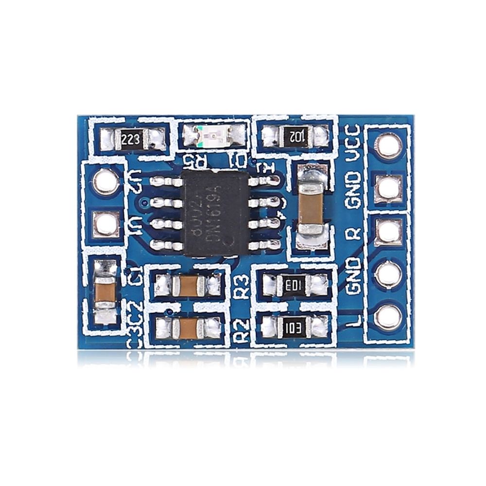 Wewoo - Composant Arduino pour l'audio Mini module d'amplificateur de puissance bricolage - Accessoires alimentation