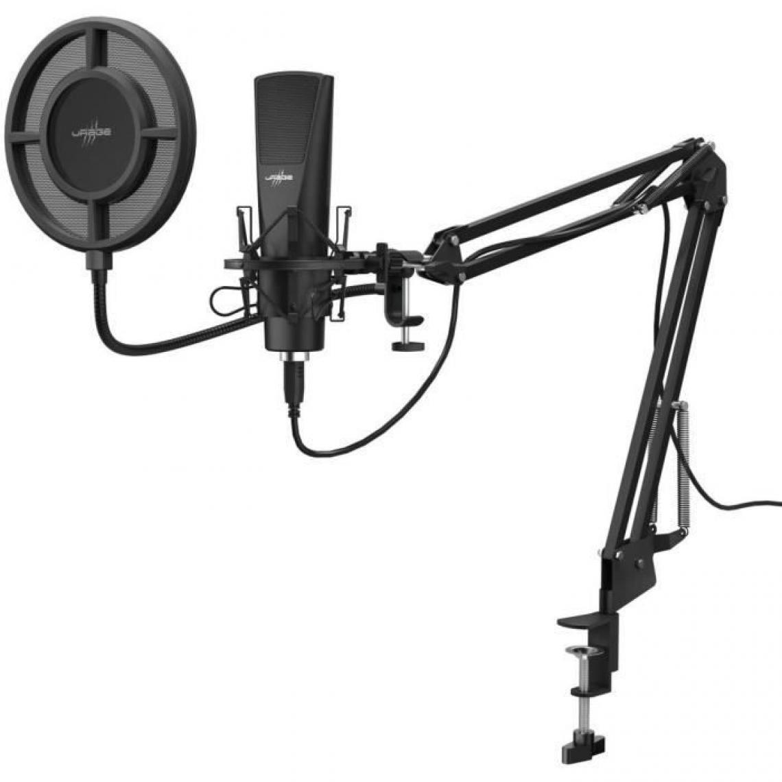 Urage - Microphone Streaming + Bras Articulé - URAGE - Stream 800 HD Studio (00186020) - Microphone PC