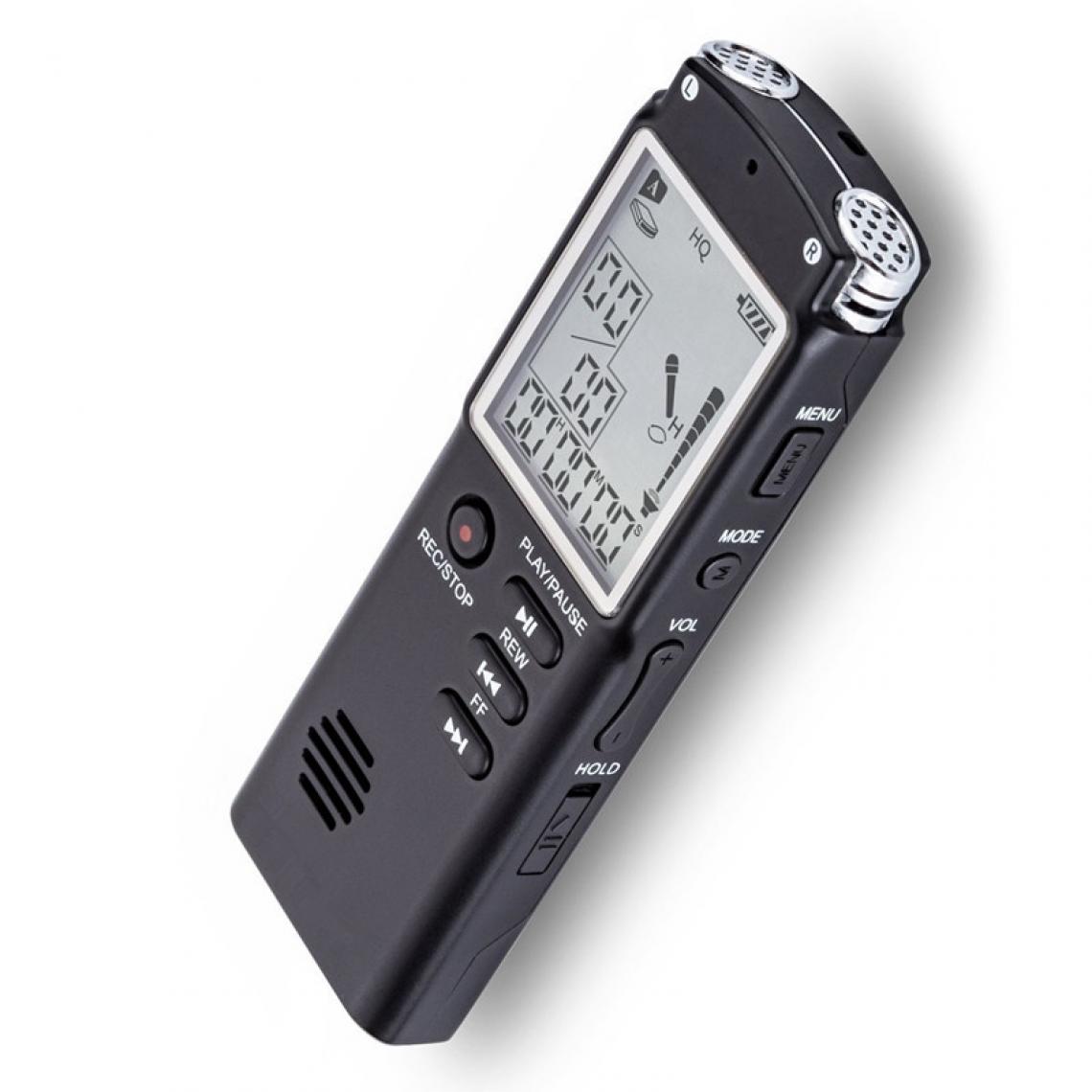 Universal - Magnétophone portable 8G, magnétophone USB, magnétophone audio numérique, magnétoscope, WAV, lecteur MP3 - Enregistreur audio numérique
