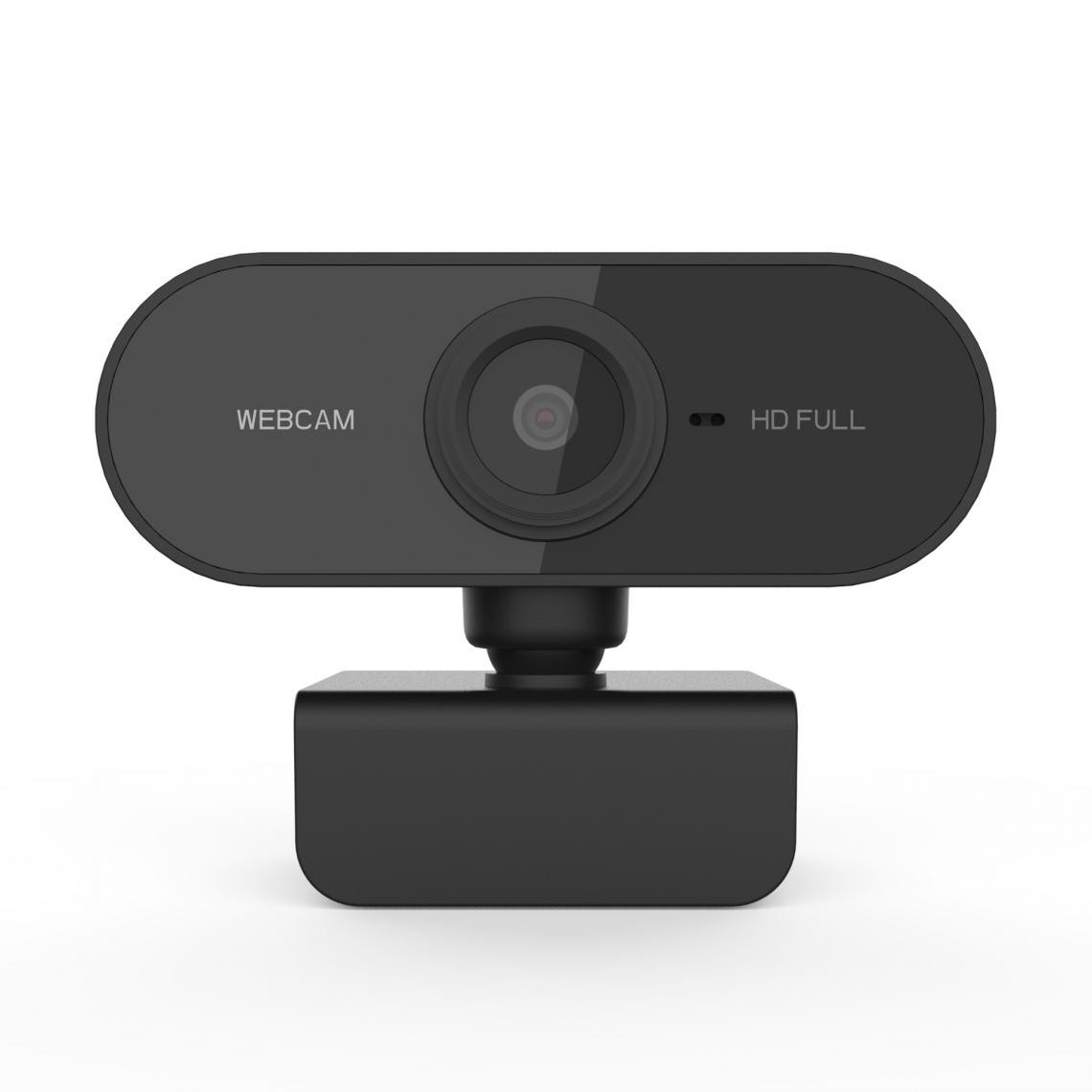 Generic - Computer Camera 1080p HD USB Built-in Microphone Webcam - Webcam