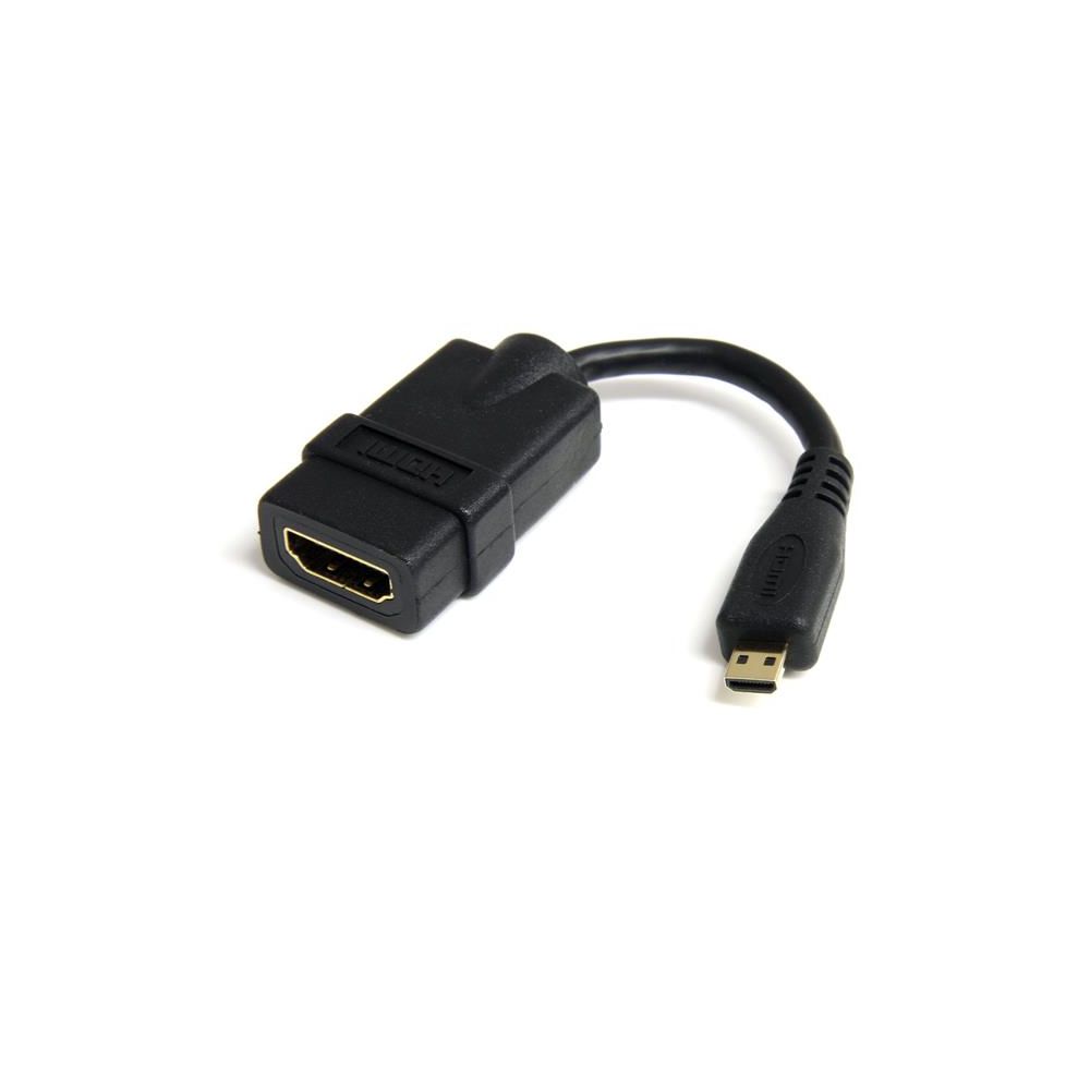 Startech - Câble adaptateur HDMI haute vitesse de 12cm - HDMI vers Micro HDMI - F/M - Câble HDMI