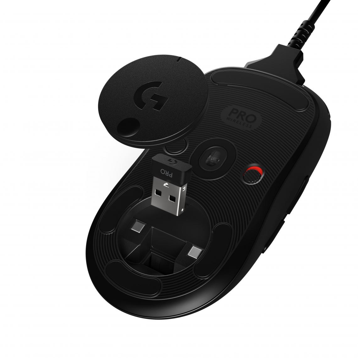 Logitech - G Gaming Pro Mouse sans fil - noir - Souris