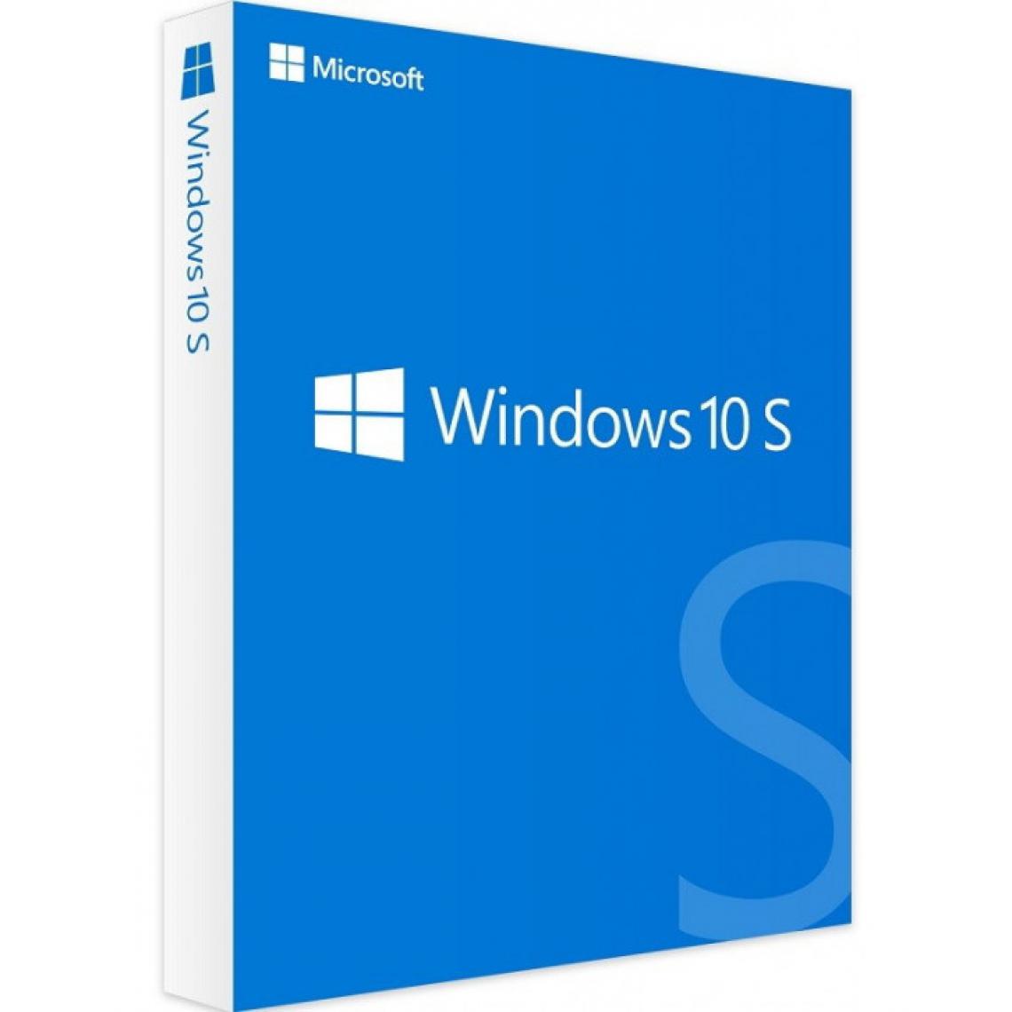 Microsoft - Microsoft Windows 10 S - 32 / 64 bits - Clé licence à télécharger - Livraison rapide 7/7j - Windows 10