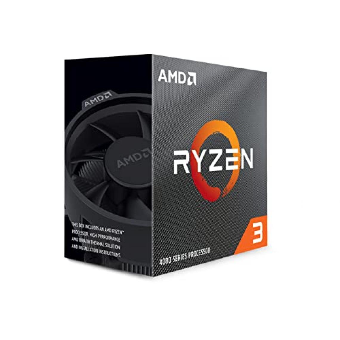 Amd - Ryzen 3 4100 3,8 GHz (Renoir) Sockel AM4 - boxed - Processeur INTEL