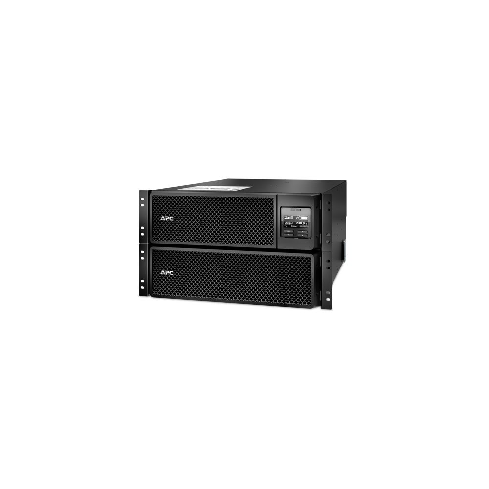 APC - APC Smart-UPS On-Line alimentation d'énergie non interruptible Double-conversion (en ligne) 8000 VA 8000 W 10 sortie(s) CA - Alimentation modulaire