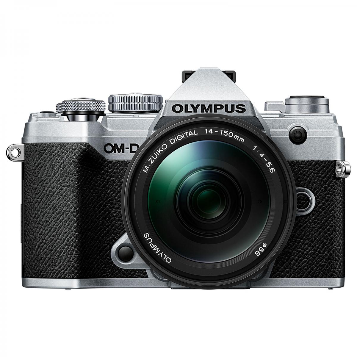 Olympus - Olympus E-M5 Mark III Argent + 14-150 mm Noir - Appareil compact