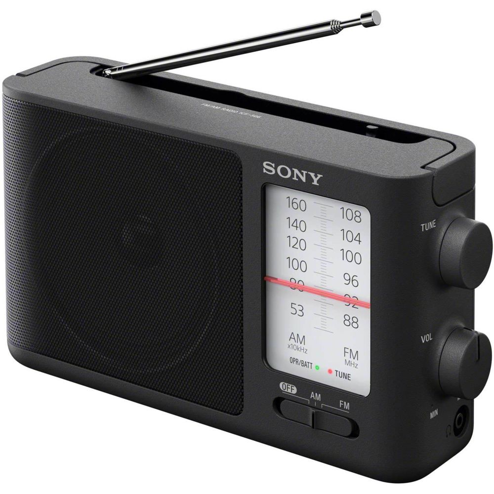 Sony - sony - icf506 noir - Radio