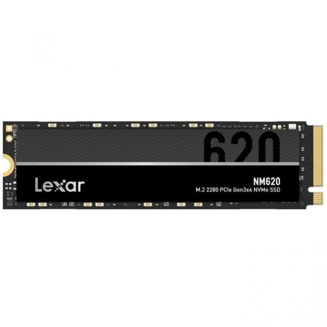 Lexar - Disque SSD Interne - LEXAR - NM620 - 2To - NVMe - (LNM620X002TRNNNG) - Disque Dur interne