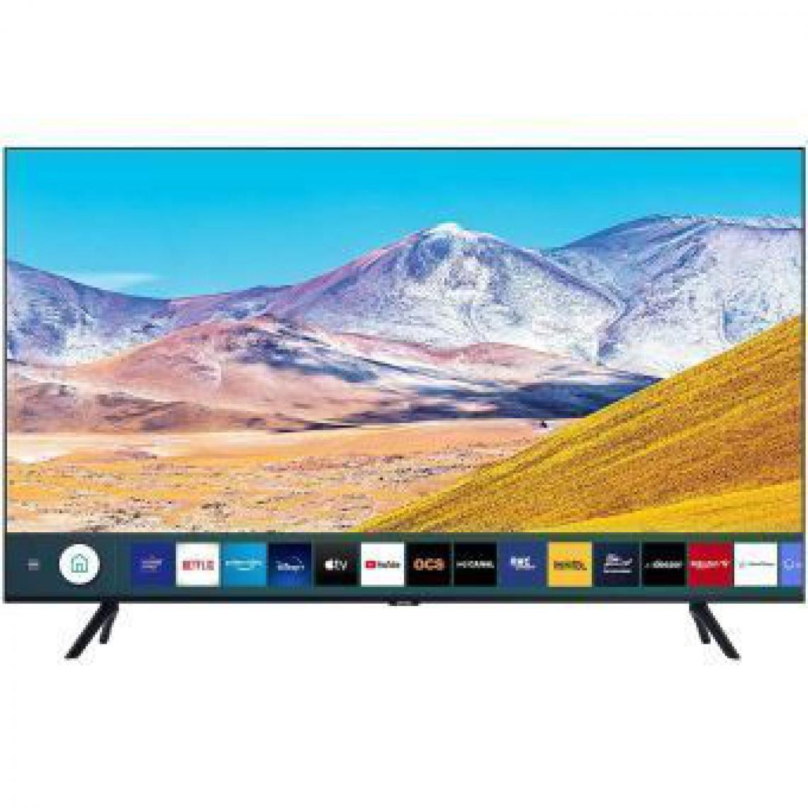 Samsung - Smart TV 75 pouces SAMSUNG 4K UHD, UE75TU8075UXXC - TV 66'' et plus