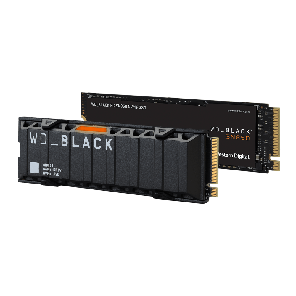 Western Digital - WD SN850 500Go - M.2 PCI-Express 4.0 NVMe - Noir - SSD Interne