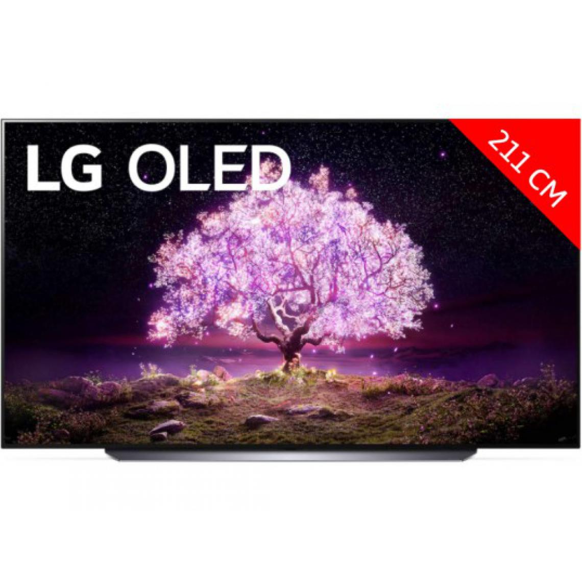 LG - TV OLED 4K 210 cm OLED83C14LA - TV 66'' et plus