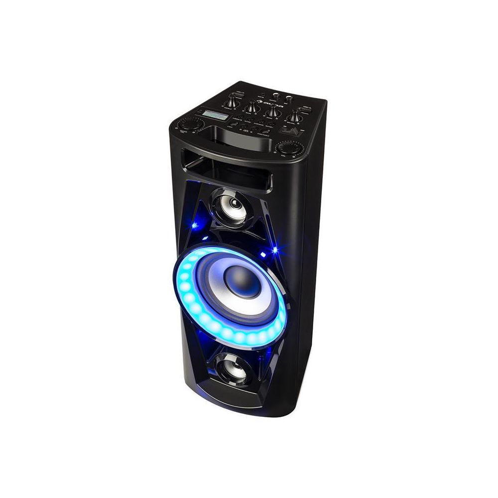 Auna - auna PPS 35 Système audio enceinte Bluetooth 2x USB MP3 AUX FM LED + micro auna - Sonorisation portable