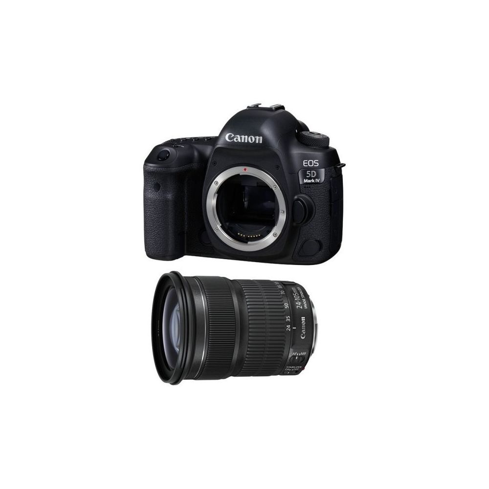 Canon - CANON EOS 5D IV + EF 24-105mm F3.5-5.6 IS STM - Reflex Grand Public