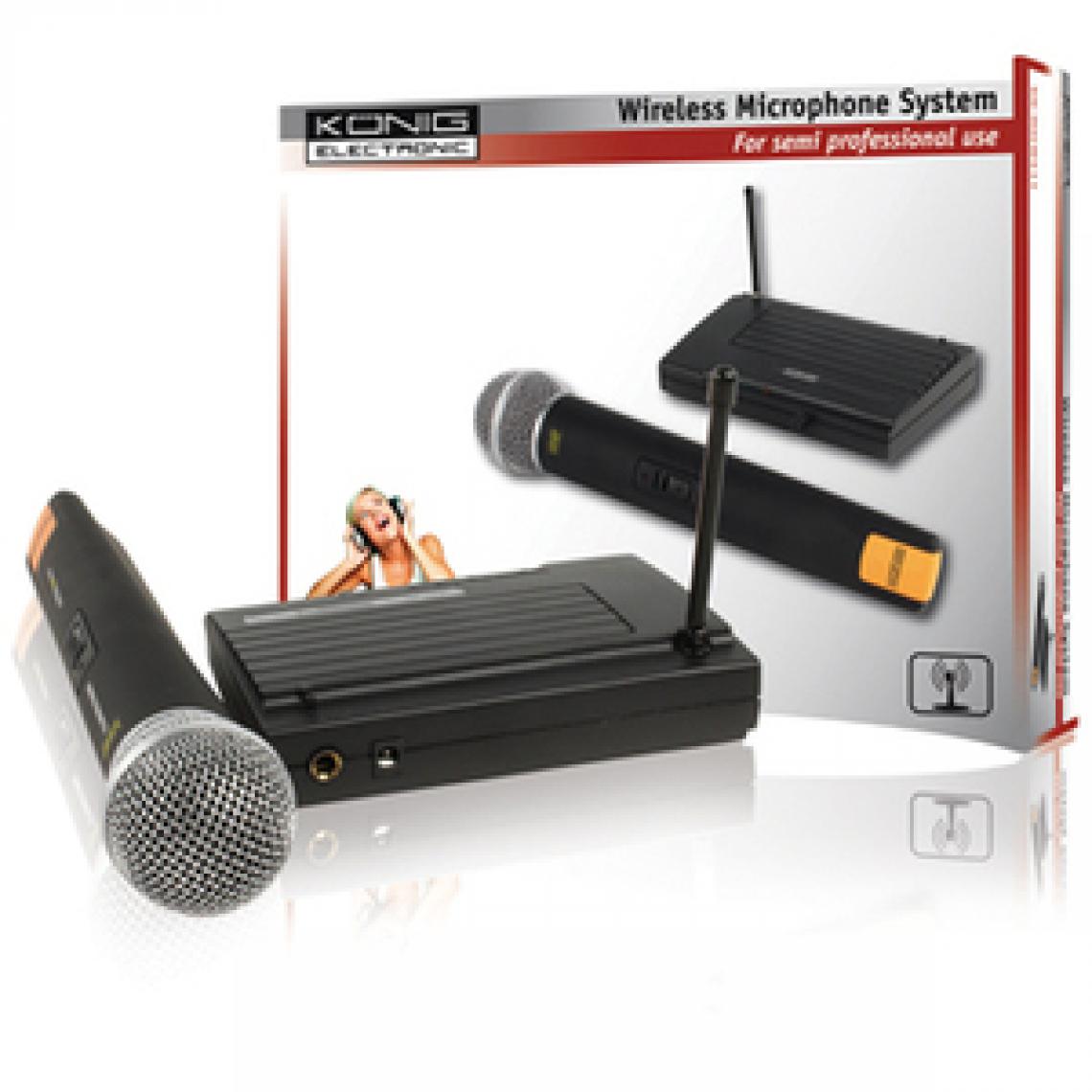 Konig - Wireless Microphone System Solo - Microphone PC