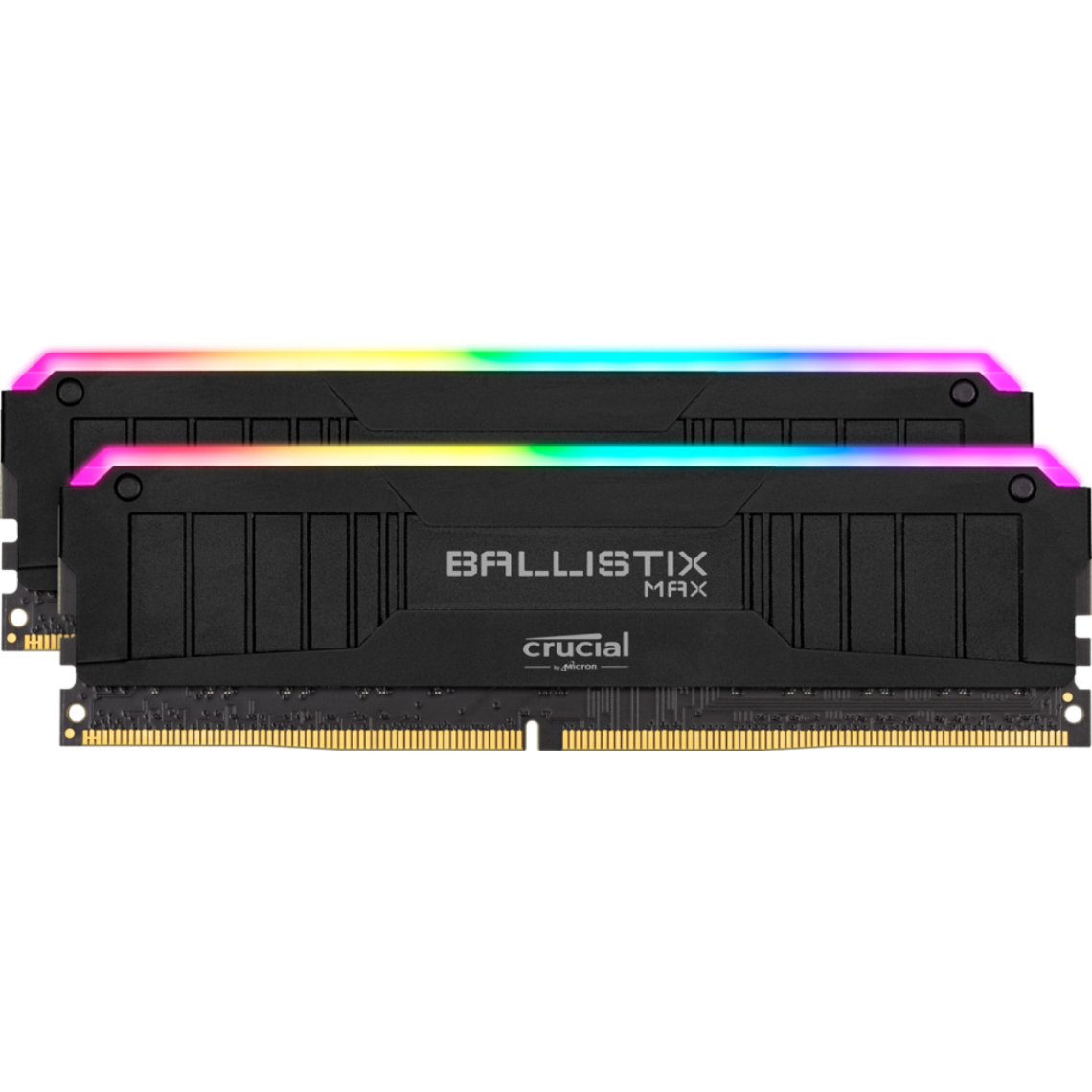 Crucial - Ballistix Max RGB 32 Go (2x16 Go) DDR4 4000 MHz CL18 Noir RGB - RAM PC Fixe