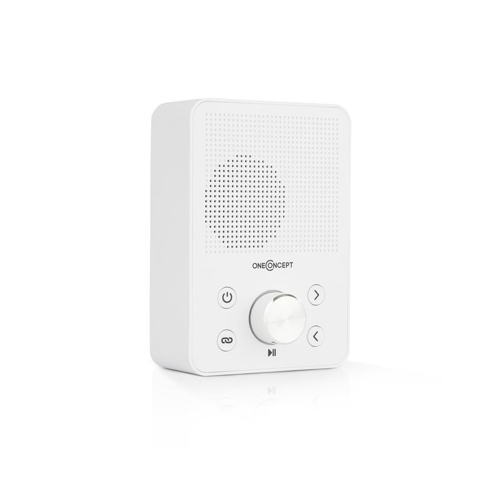 Oneconcept - oneConcept Plug+Play FM Radio pour prise murale tuner PLL USB Bluetooth - Blanc oneConcept - Radio