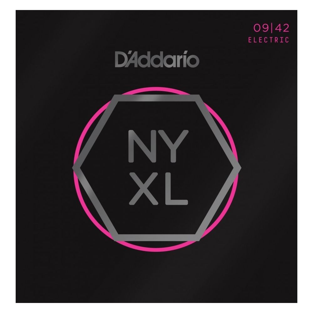 D'Addario - D'Addario NYXL0942 - Super Light 09-42 - Jeu de cordes guitare électrique - Accessoires instruments à cordes