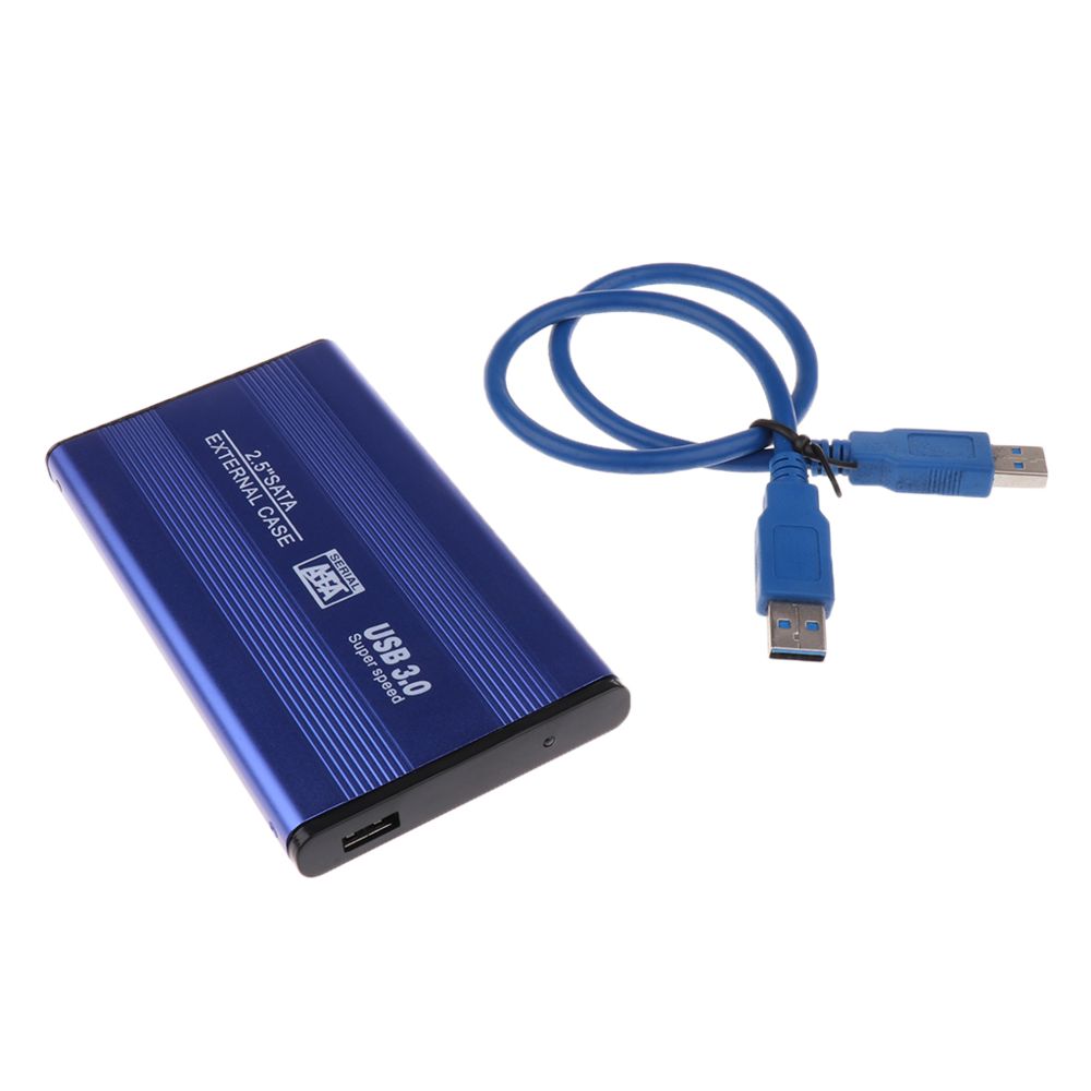 marque generique - USB 3.0 SATA 2.5 ""Disque Dur Boîtier Externe Disque Dur Disque Dur Bleu - Boitier PC