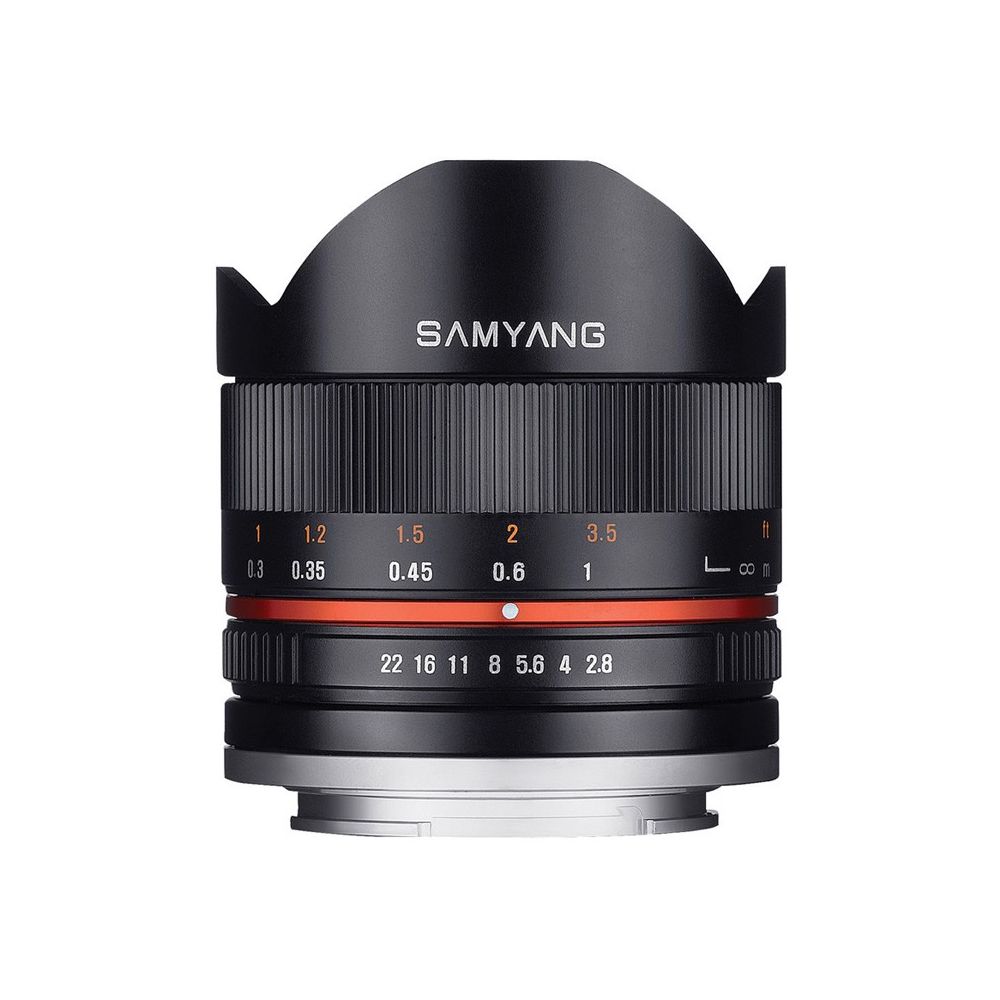 Samyang - SAMYANG 8 mm f/2.8 UMC CS II FishEye pour FUJIFILM X - Objectif Photo