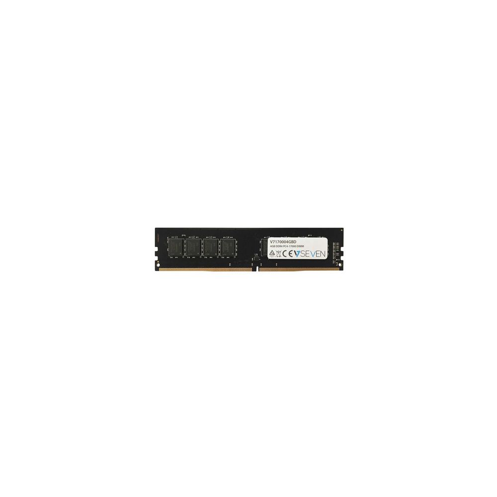 V7 - V7 DDR4 4GB 2133MHz pc4-17000 dimm (V7170004GBD) - RAM PC Fixe