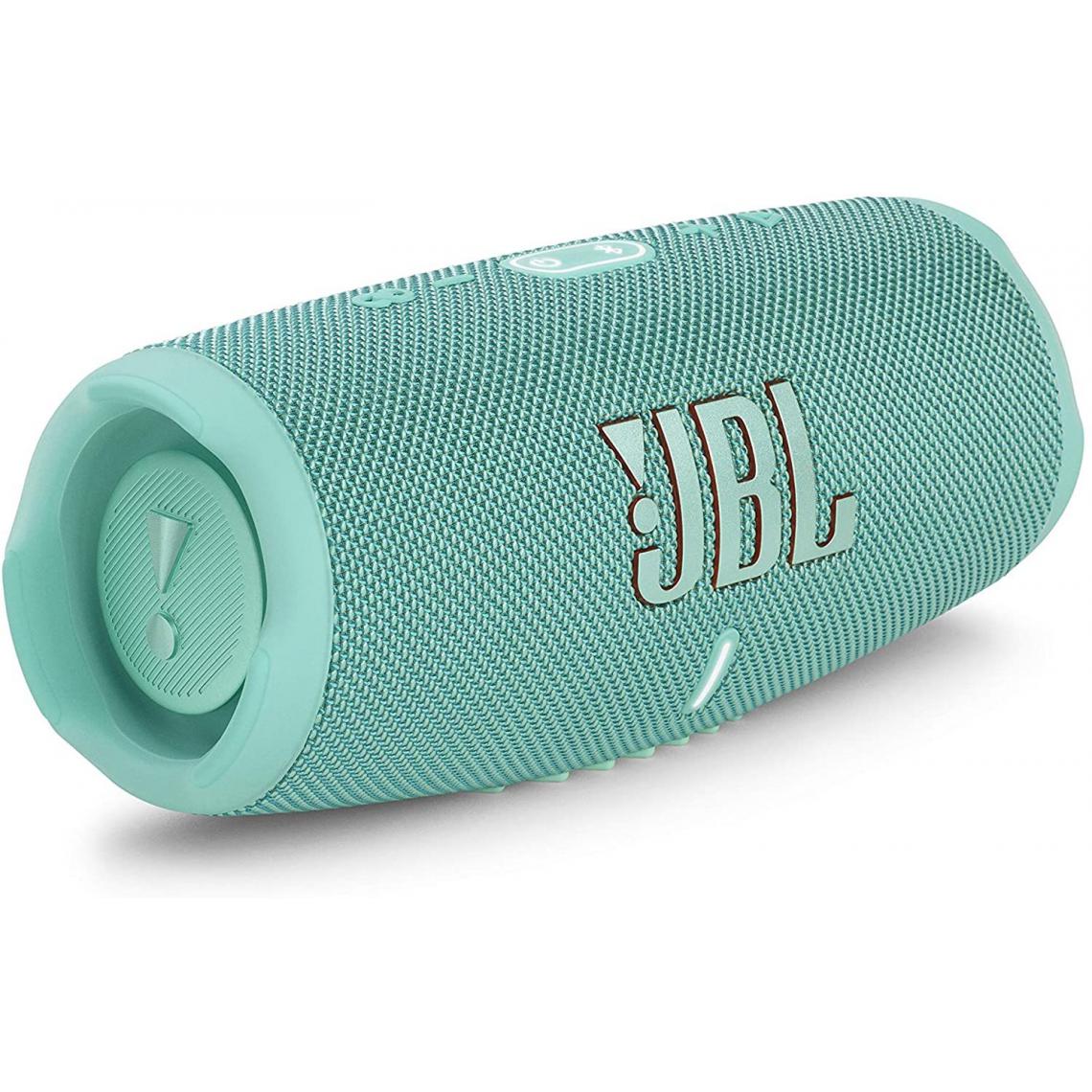 Chrono - JBL Charge 5-Enceinte Bluetooth portable avec chargeur intégré-Son puissant et basses profondes-25 heures d'autonomie-Résistance à l'eau et à la poussière,Turquoise - Enceintes Hifi