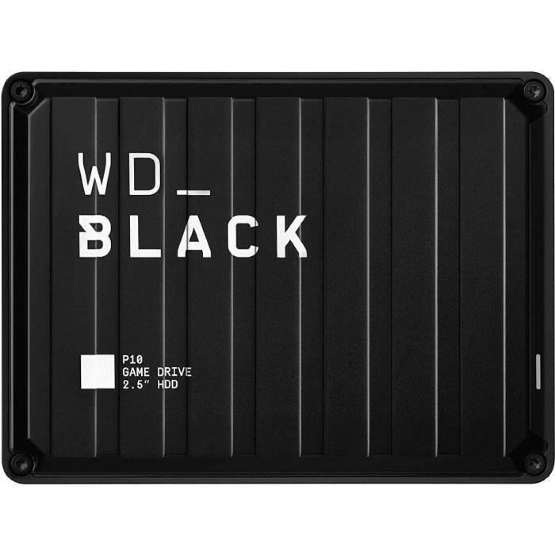 Western Digital - WESTERN DIGITAL Disque dur Portable WD Black P10 WDBA3A0040BBK - 2.5 Externe - 4 To - Noir - Disque Dur interne