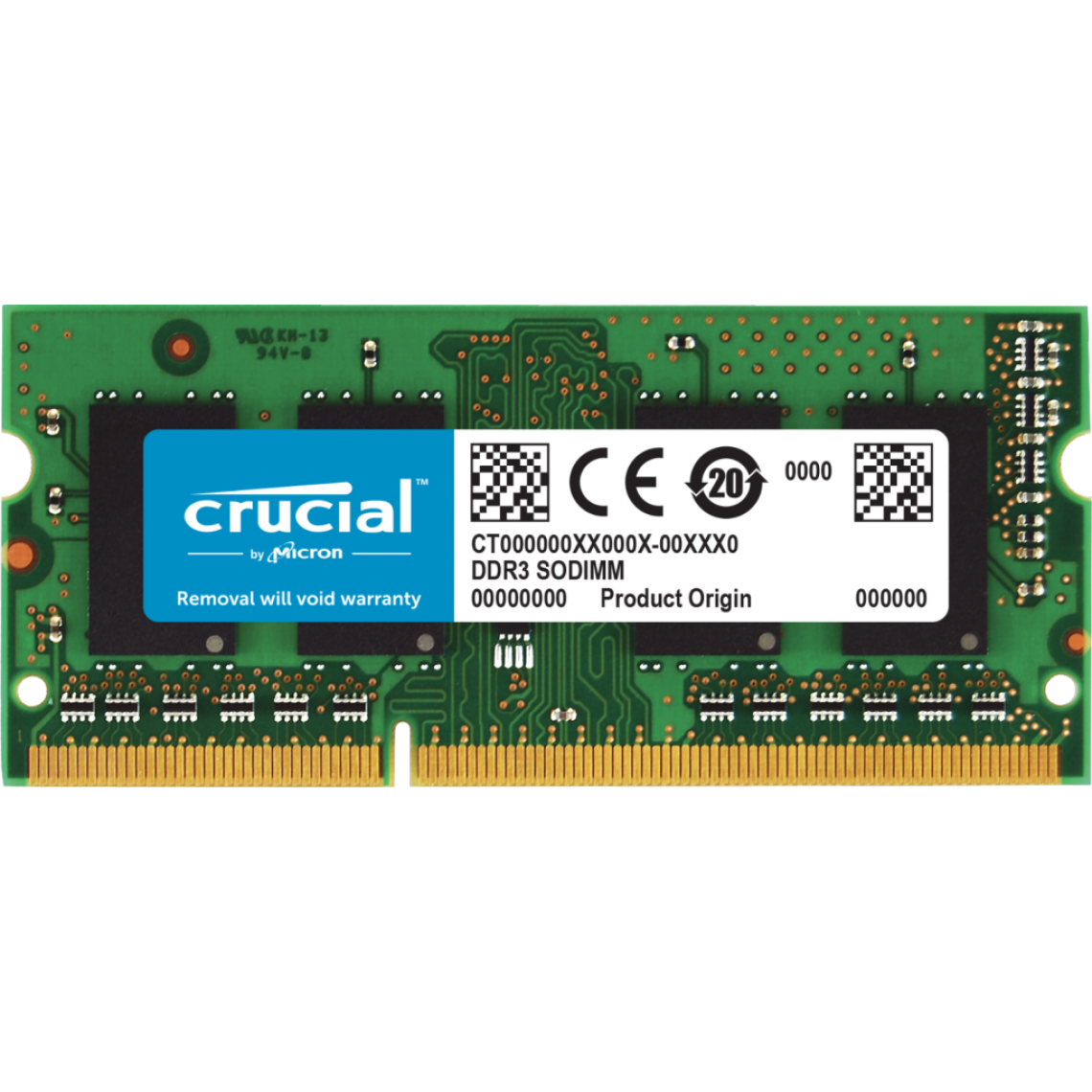 Crucial - 8Go DDR3L 1600 MT/s (PC3-1280 - RAM PC Fixe