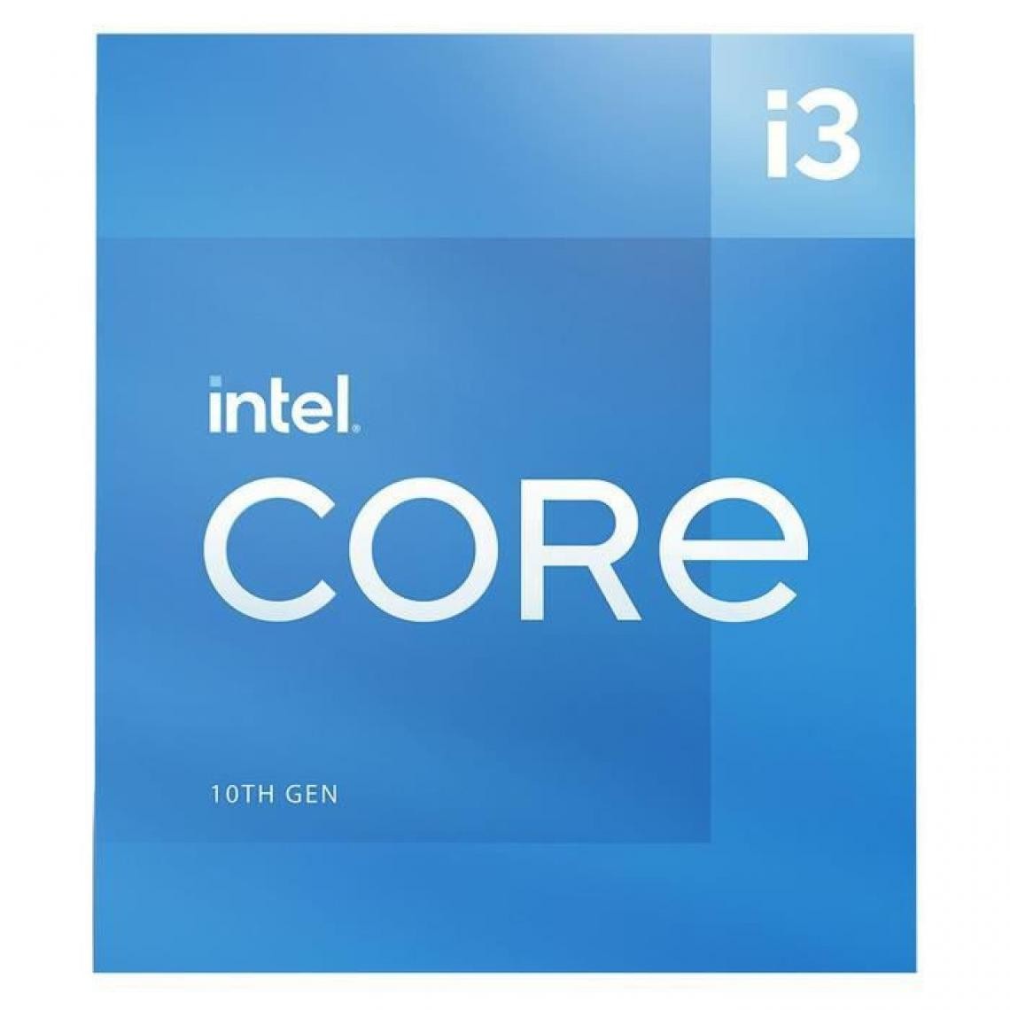 Intel - INTEL - Processeur Intel Core i3-10105F - 4 coeurs / 4,4 GHz - Socket 1200 - 65W - Processeur INTEL