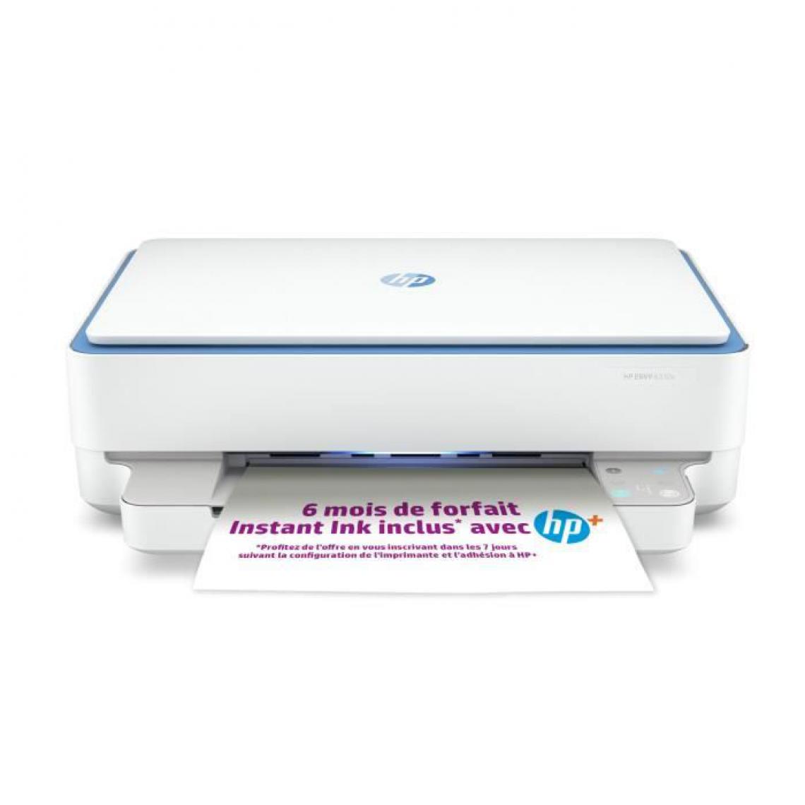 Hp - Imprimante HP tout-en-un jet d'encre couleur - Envy 6010e - Idéal pour la création - 6 mois d'Instant Ink inclus avec HP+ - Imprimante Jet d'encre