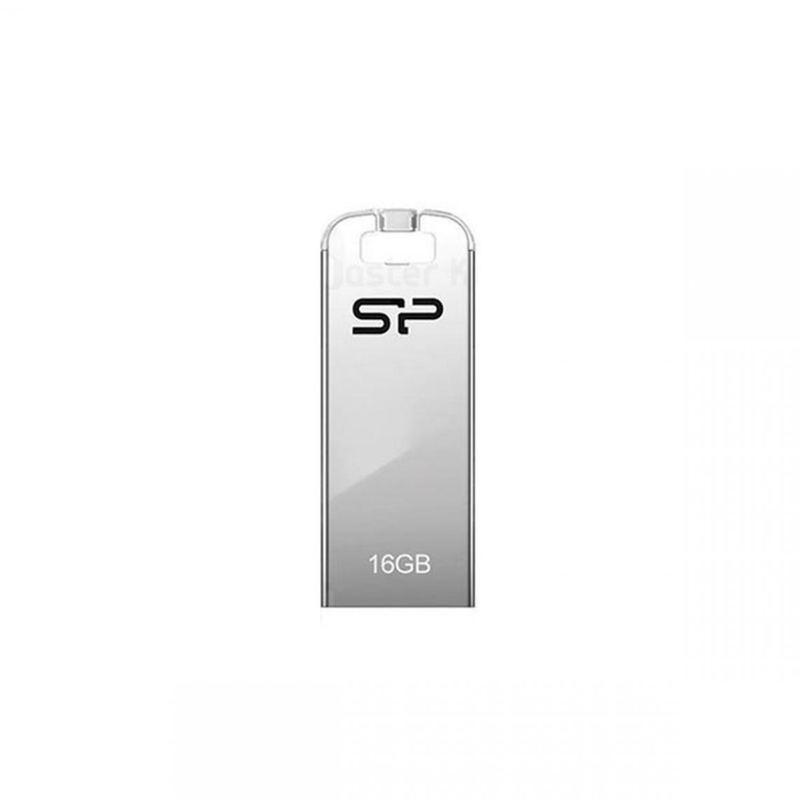 Silicon power - Touch 16 Go - Argent Waterproof - Clés USB
