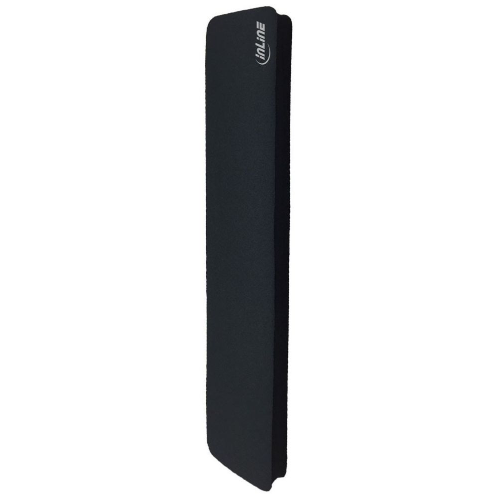 Inline - Repose-poignet InLine® pour clavier M 360x70x18mm noir - Tapis de souris