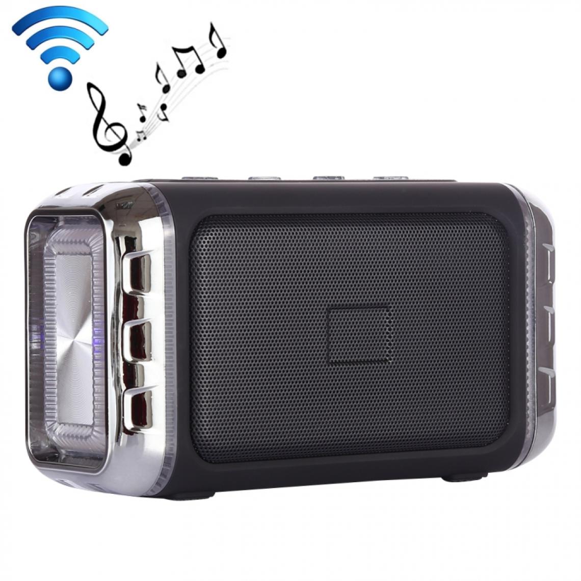 Wewoo - Enceinte Bluetooth Haut-parleur portatif sans fil LN-22 DC 5V avec appel mains libres et double lampe à LED coloréesupport pour carte USB et t - Enceintes Hifi