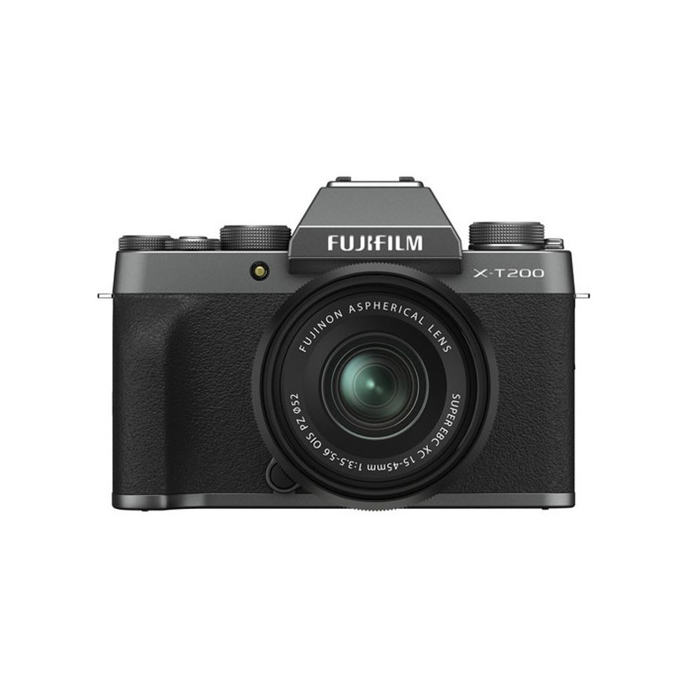 Fujifilm - PACK FUJIFILM X-T200 Dark Silver + Objectif XC15-45 PZ - Appareil Hybride
