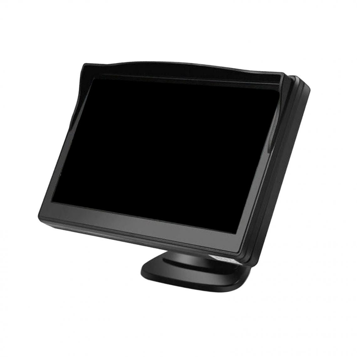 marque generique - Moniteur D'écran LCD TFT 5 "pour Support De Support De Tableau De Bord De Caméra De Recul De Voiture - Webcam
