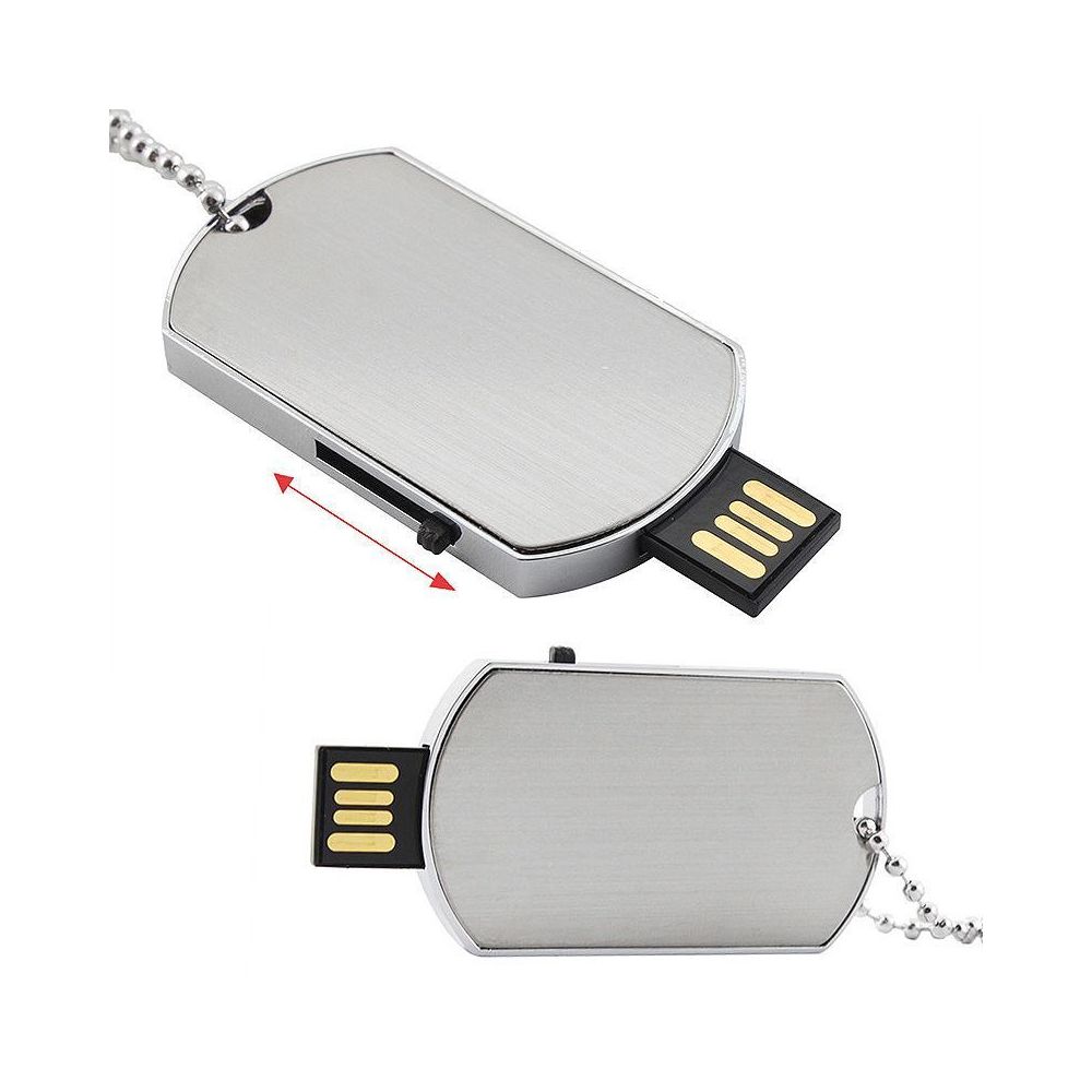 marque generique - 64Go USB 2.0 Clé USB Clef Mémoire Flash Data Stockage Plate - Clés USB