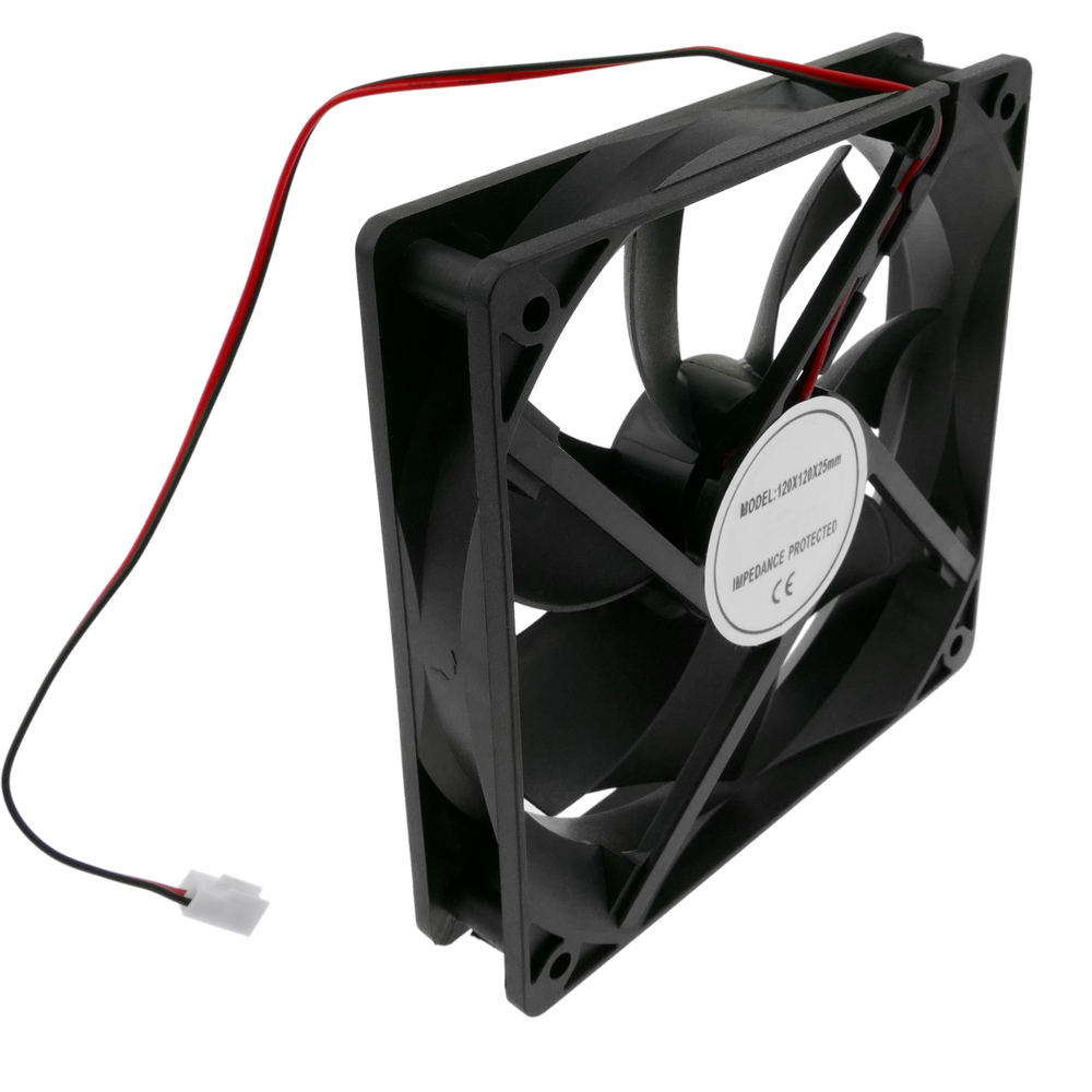 Bematik - Ventilateur pour boîtier 120x120x25 mm de 5 VDC pour ordinateur et châssis avec roulement à billes - Ventilateur Pour Boîtier