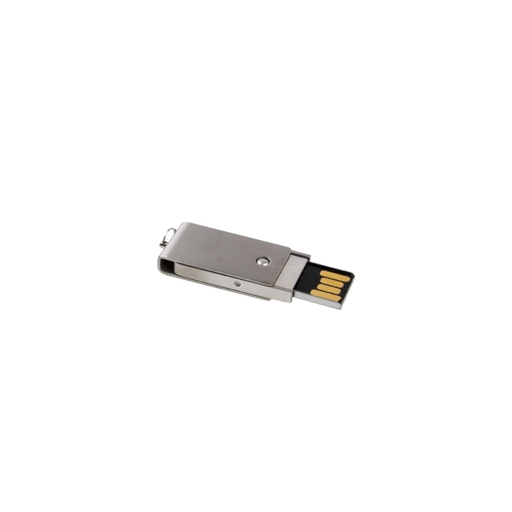 Wewoo - Clé USB argent Disque flash USB 2.0 Push-Pull de style Metal de 16 Go - Clés USB