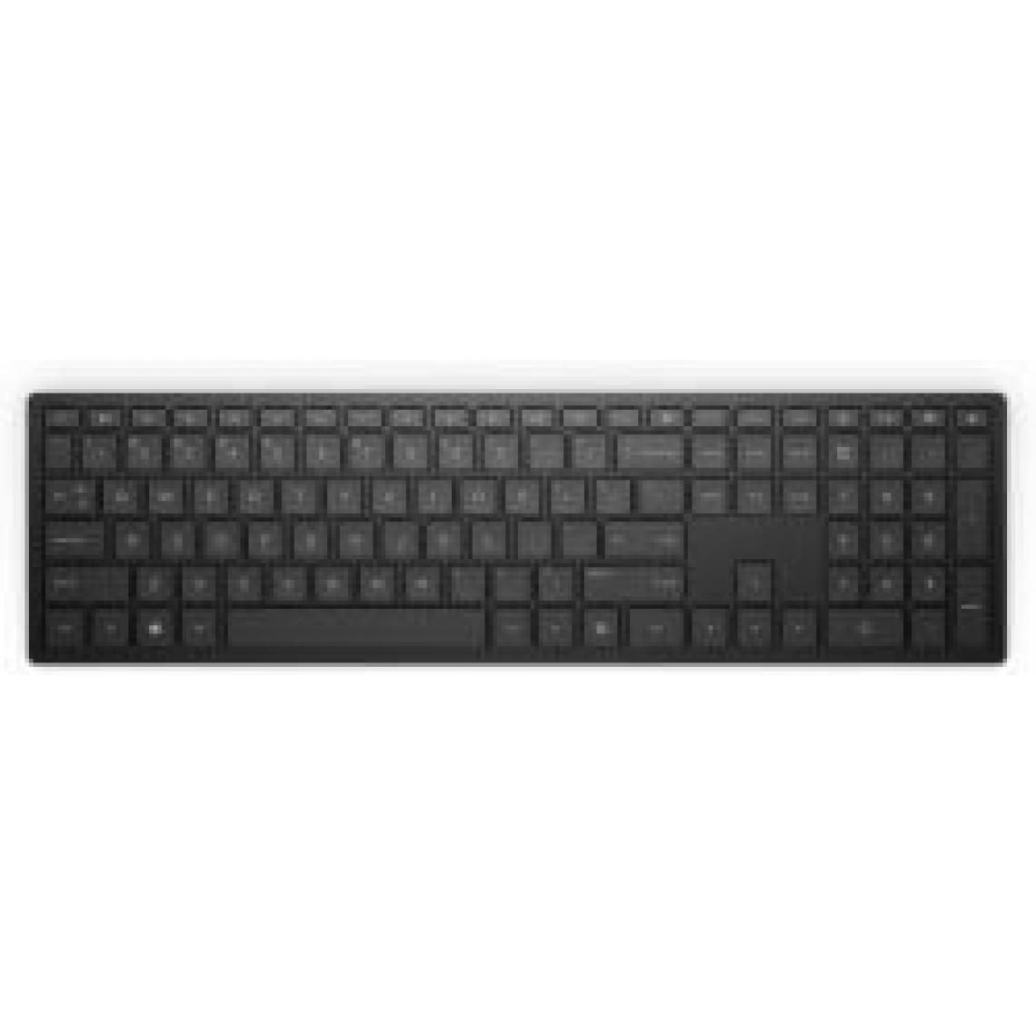 Hp - HP Pavilion 600 clavier RF sans fil Noir (HP Pavilion Wireless Keyboard 600 Black GERMAN) - Clavier