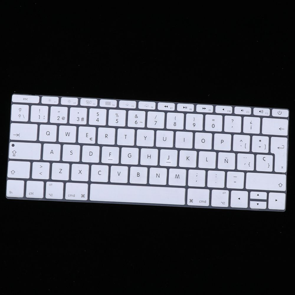 marque generique - Film de protection pour clavier espagnol phonétique pour Macbook rose 12 pouces - Accessoires Clavier Ordinateur