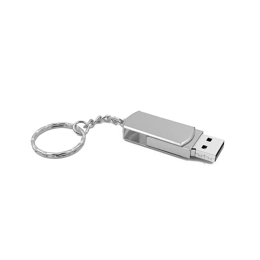 marque generique - 32 Go Mini Clé USB Clef Mémoire Flash U Disque USB 2.0 Métallique Argent - Clés USB