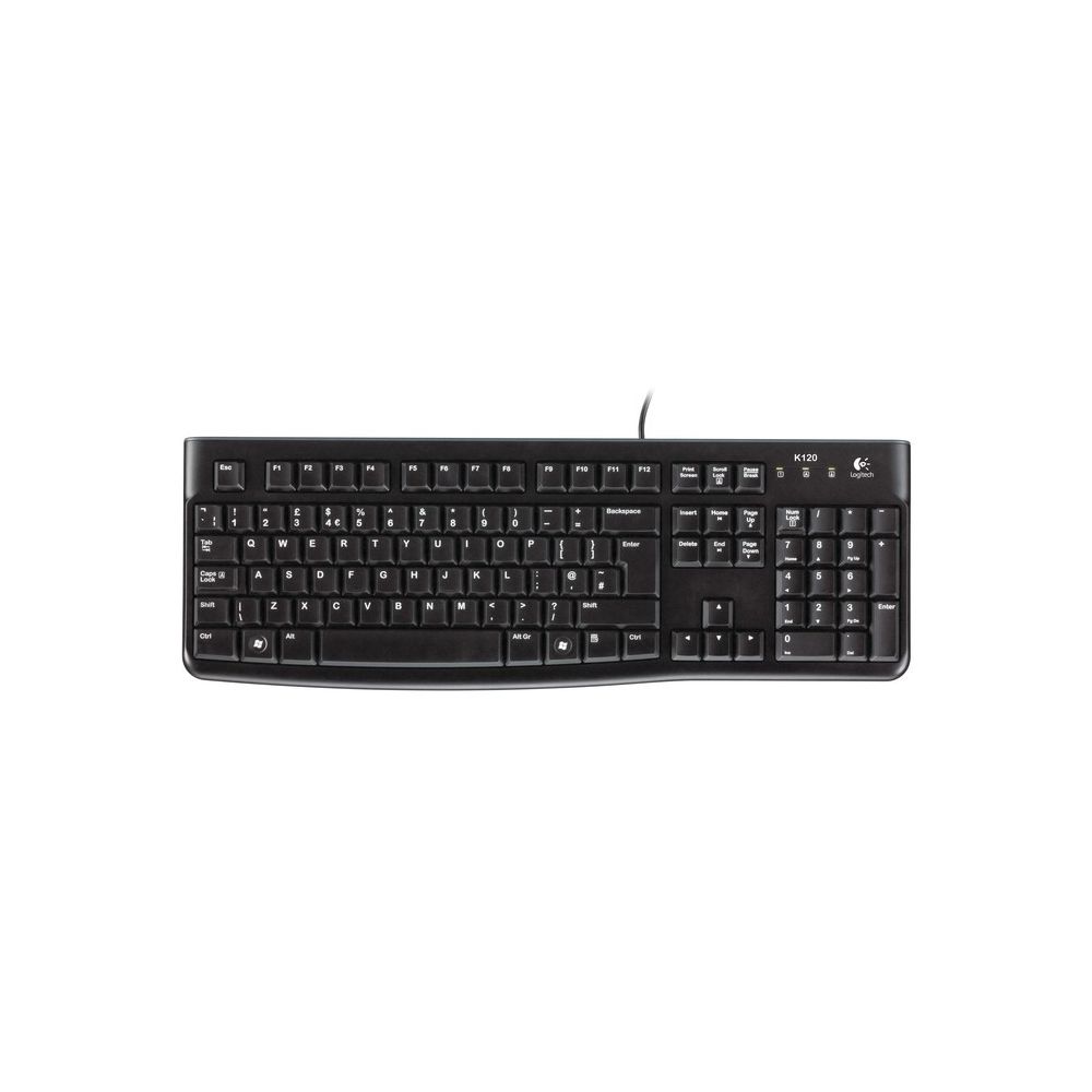 Logitech - Logitech Keyboard K120 QWERTY for Business - Clavier
