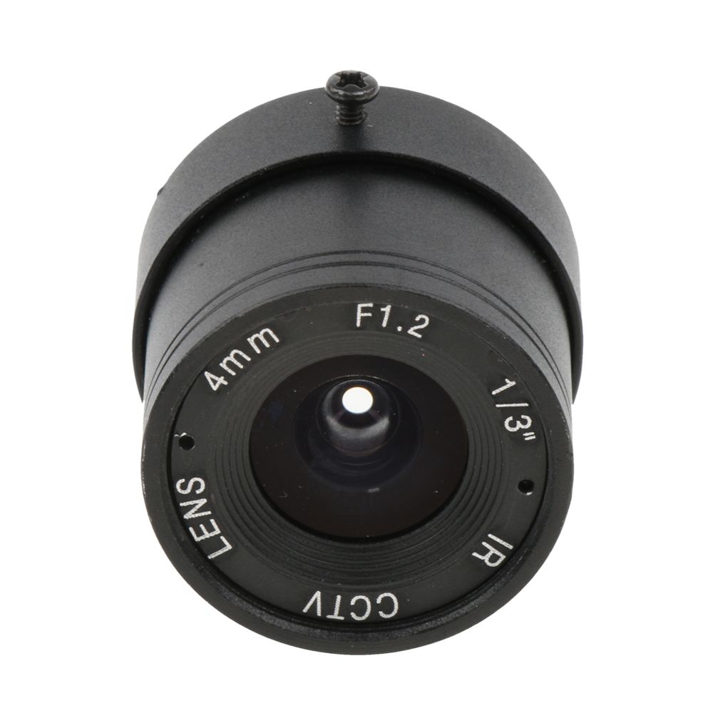 marque generique - Objectif CCTV à Iris Fixe 4mm - Objectif Photo