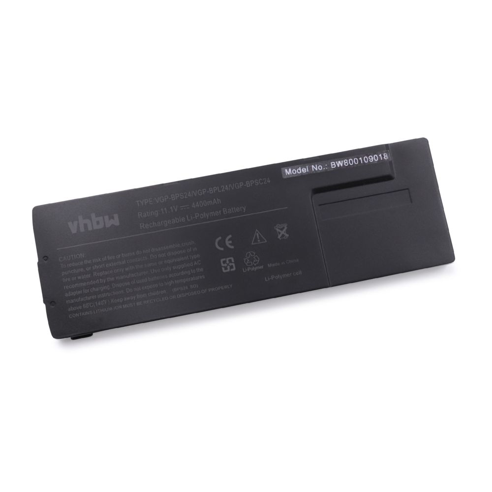 Vhbw - vhbw Li-Ion batterie 4400mAh (11.1V) pour ordinateur PC Sony Vaio VPC-SB17GG/B comme VGP-BPS24. - Batterie PC Portable