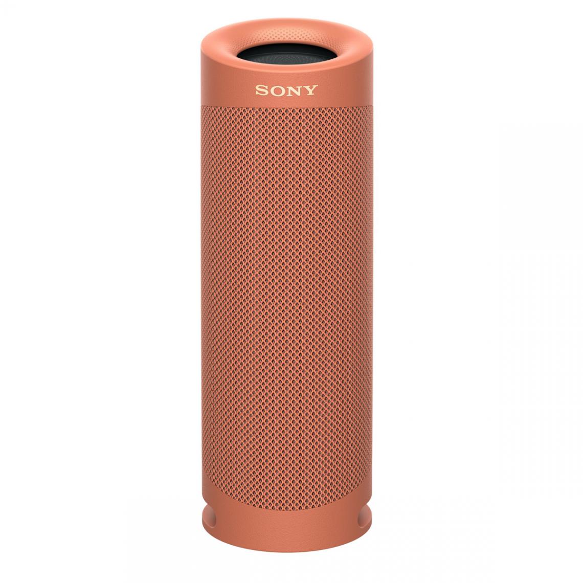 Sony - Enceinte Bluetooth SRS-XB23 Extra Bass - Rouge Corail - Enceintes Hifi