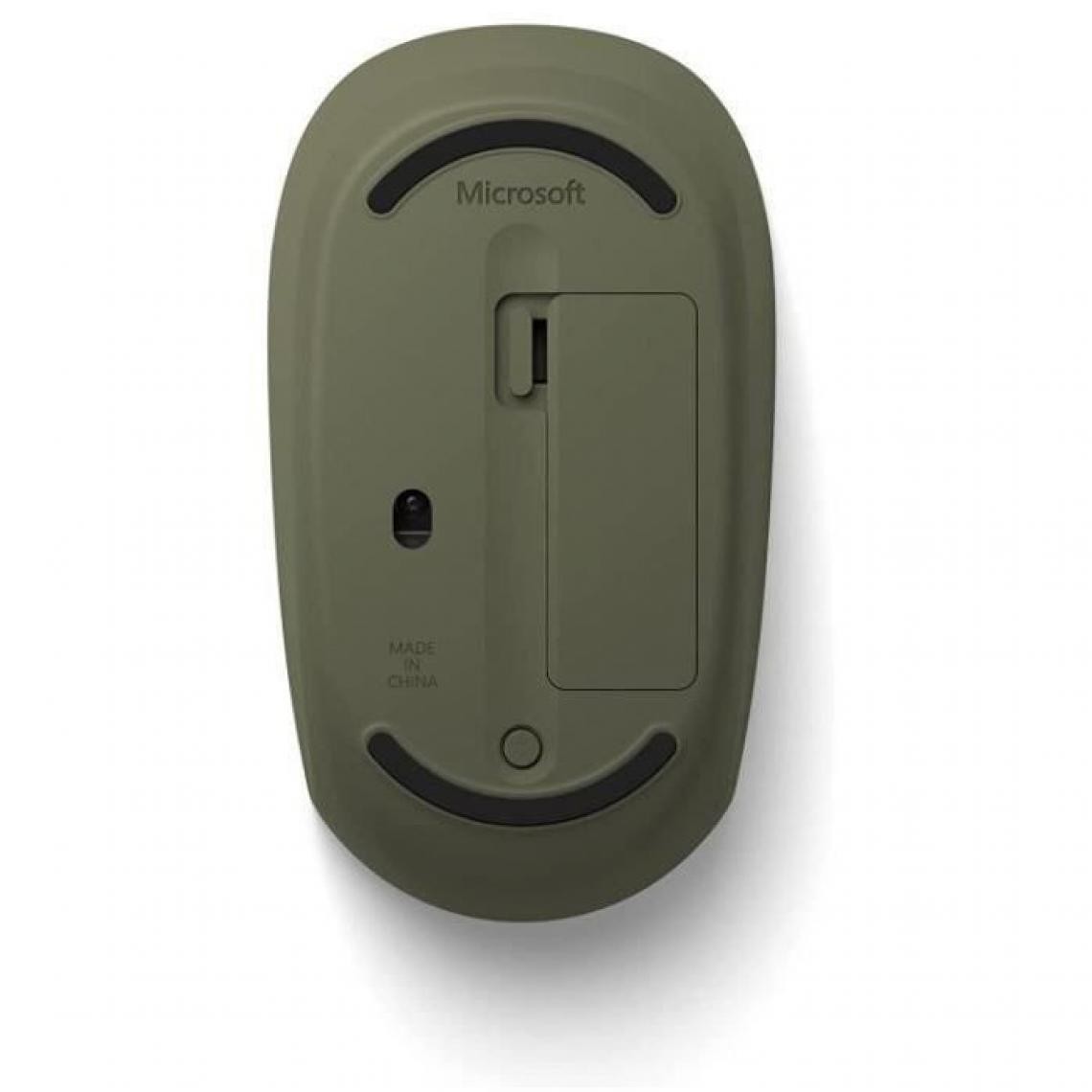 Microsoft - MICROSOFT Souris Bluetooth - Souris optique - 3 boutons - Sans fil - Bluetooth 5.0 - Camouflage Vert Foret - Souris