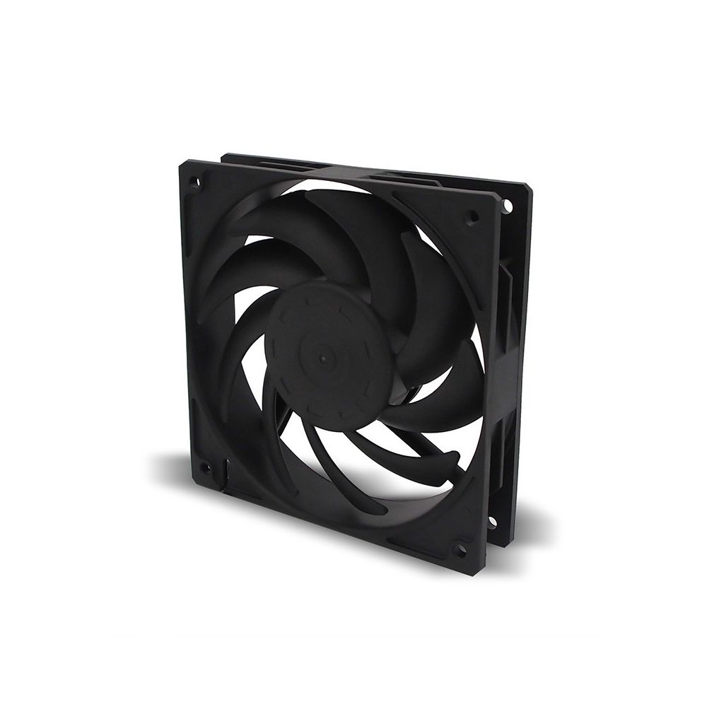 Wewoo - Ventilateur de refroidissement de pour radiateur CPU F140 noir - Grille ventilateur PC