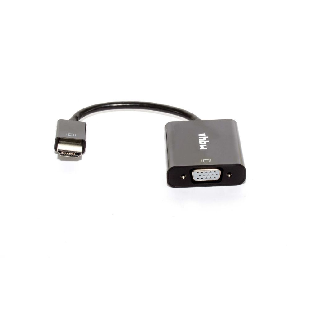 Vhbw - vhbw Adaptateur HDMI vers VGA pour TV, PC, Laptop, ordinateur portable et autres écrans - Accessoires alimentation