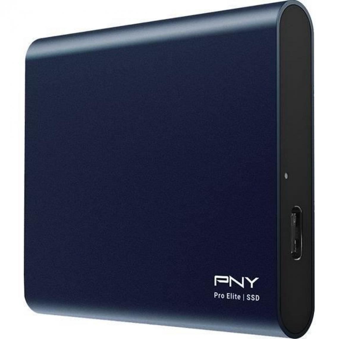 PNY - SSD Externe - PNY - Pro Elite in Blue Casing - 500 GB - (PSD0CS2060NB-500-RB) - Disque Dur interne